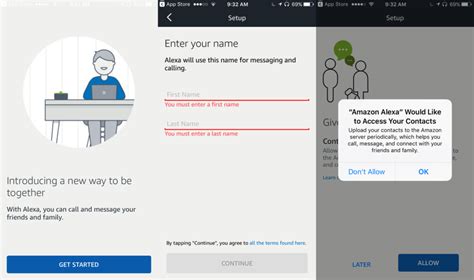 How to set up calling and messaging in the Alexa app