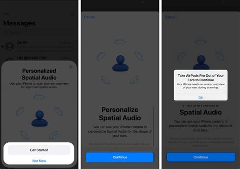 How to setup Personalized Spatial Audio
