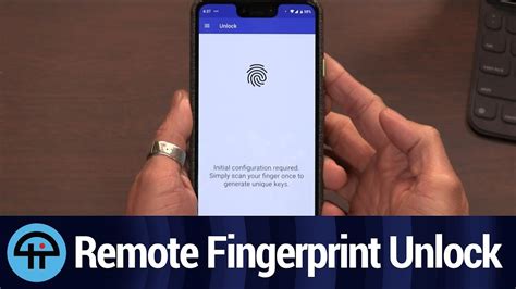 How to setup Remote Fingerprint Unlock