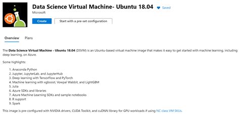 How to setup a Data Science Virtual Machine in Azure