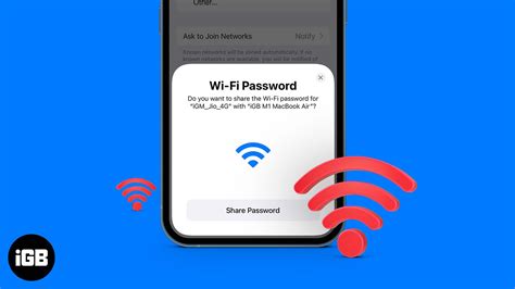 How to share a Wi-Fi password