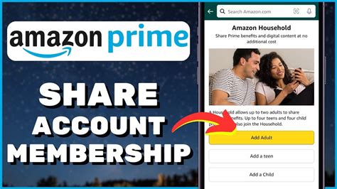 How to share your Amazon Prime subscription with another person