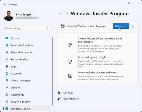 How to sign up for the Windows Insider program
