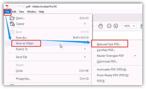 How to slenderize the Size of a PDF File in Windows