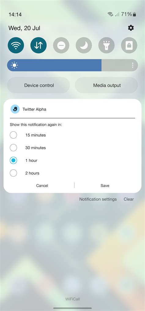 How to snooze notifications on Android