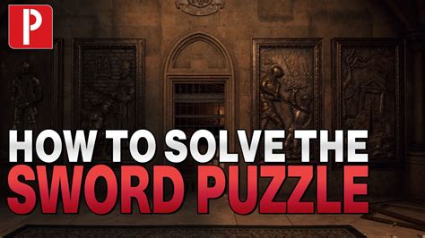 How to solve the sword puzzle