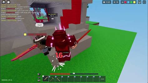 How to spawn a Rageblade in Roblox Bedwars - YouTube