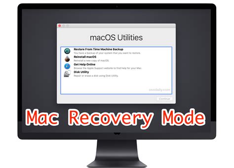 How to start macOS recovery mode