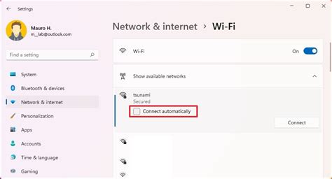How to stop automatic Wi-Fi connection during setup