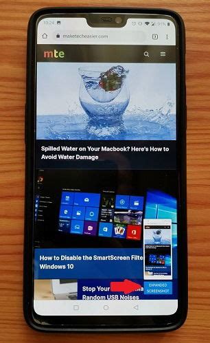 How to take a scrolling screenshot on OnePlus 10T