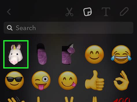 How to take in Snapchat Stickers from Scratch