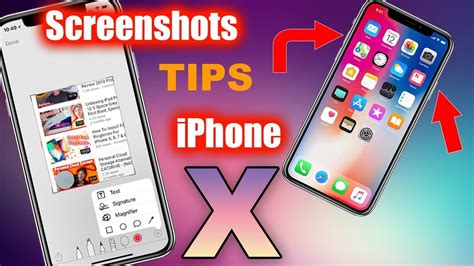 How to take screenshot from iPhone X