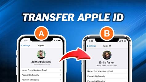 How to transpose Data from One Apple ID to Another