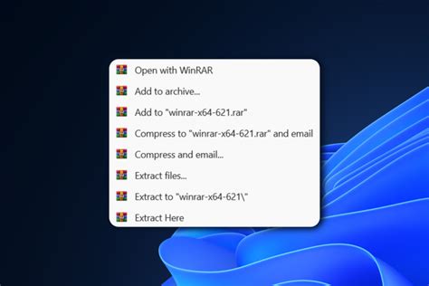 How to try Windows 11 native RAR support