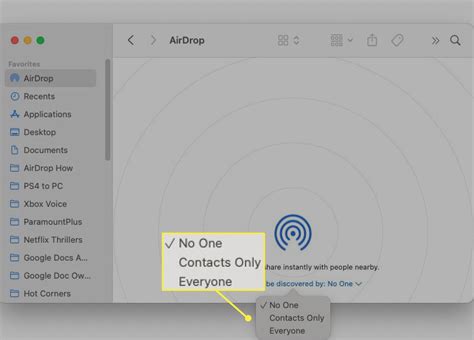 How to turn off AirDrop discovery