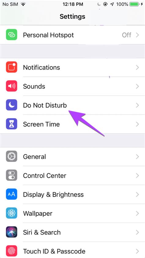 How to turn off Do Not Disturb on iPhone