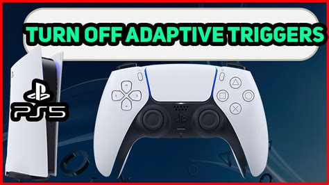 How to turn off PS5 adaptive triggers