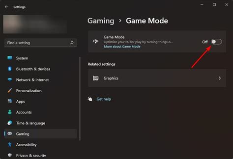 How to turn off Windows Game Mode