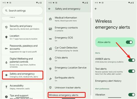 How to turn off emergency alerts on Android