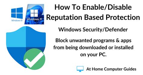How to turn on Reputation-based Protection