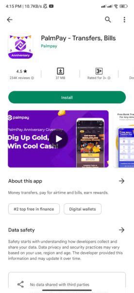 How to undefendable a PalmPay Account in Nigeria on Android & Io