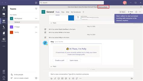 How to update Microsoft Teams