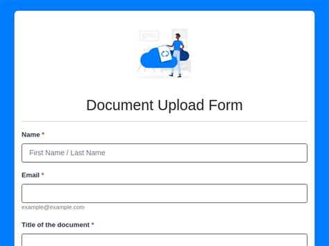 How to upload office documents