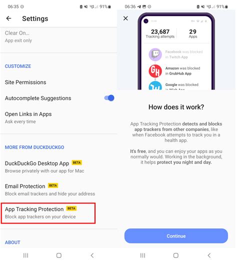 How to use DuckDuckGo tracking protection