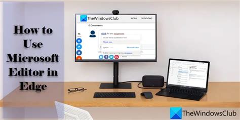 How to use Microsoft Editor on Edge