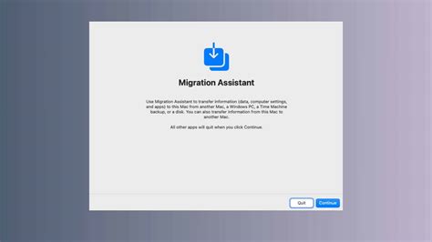 How to use Migration Assistant