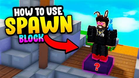 How to use SPAWN BLOCK!! in Roblox Islands (Skyblock) - YouTube