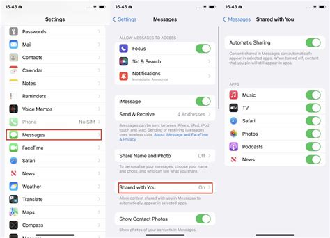 How to use Shared with You in iOS 15