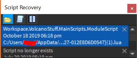 How to use Studio\'s Script Recovery feature to actually recover your 