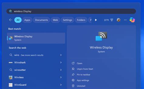 How to use a laptop as a wireless display on Windows 11