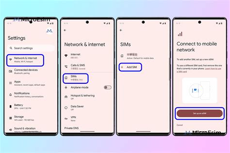 How to use an eSIM on Android