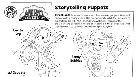PDF Colouring Page Storyteller Etsy