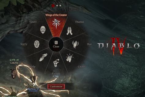 How to use emotes in Diablo 4