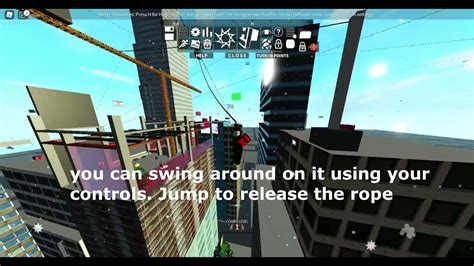 How to use mag rope Parkour Roblox - YouTube
