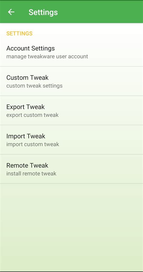 How to use of goods and services Tweakware App Apk