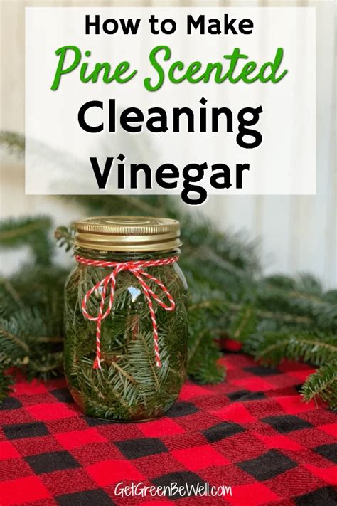 How to use pine-scented vinegar