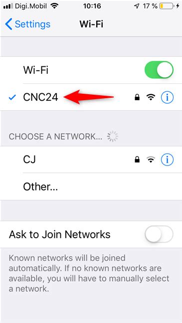How to use proxy server for a Wi-Fi network on iPhone