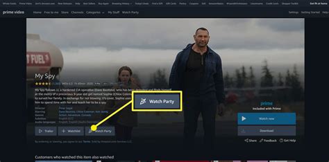 How to use the Amazon Prime Video Party feature