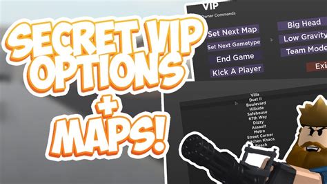 How to use your arsenal VIP commands in ROBLOX - YouTube