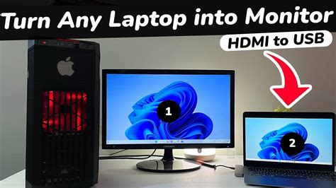 How to use your laptop as a second monitor