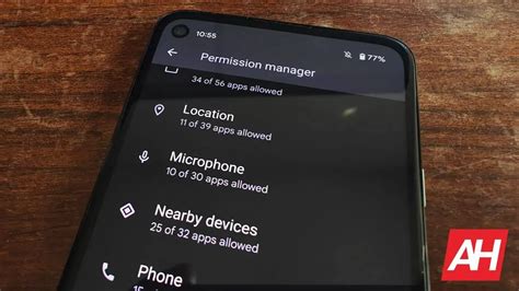 How to view permissions used by apps in Android 12