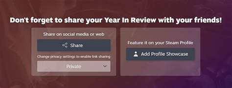 How to view your Steam Year in Review (and get around the account not shared error)