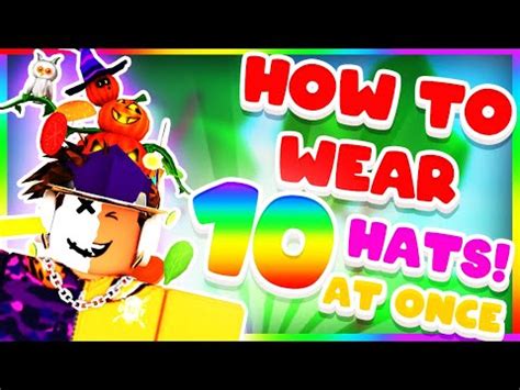 How to wear more than 3 hats on Roblox at the same time - Quora
