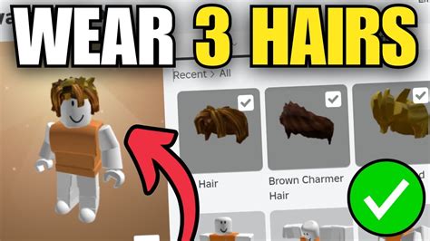 How to wear multiple hairs on Roblox - Quora