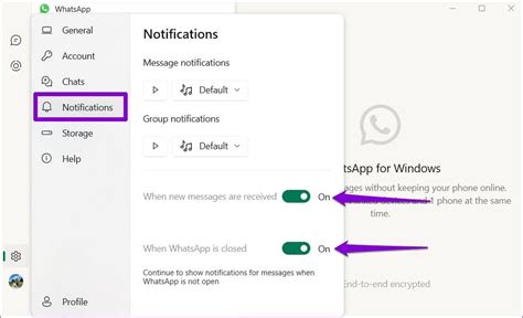 How to work Off Notifications on WhatsApp Desktop App