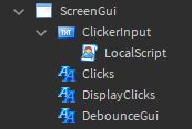 How would I go about creating a click-per-second detector script 